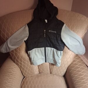 Columbia Kids' Black and Gray Hoodie